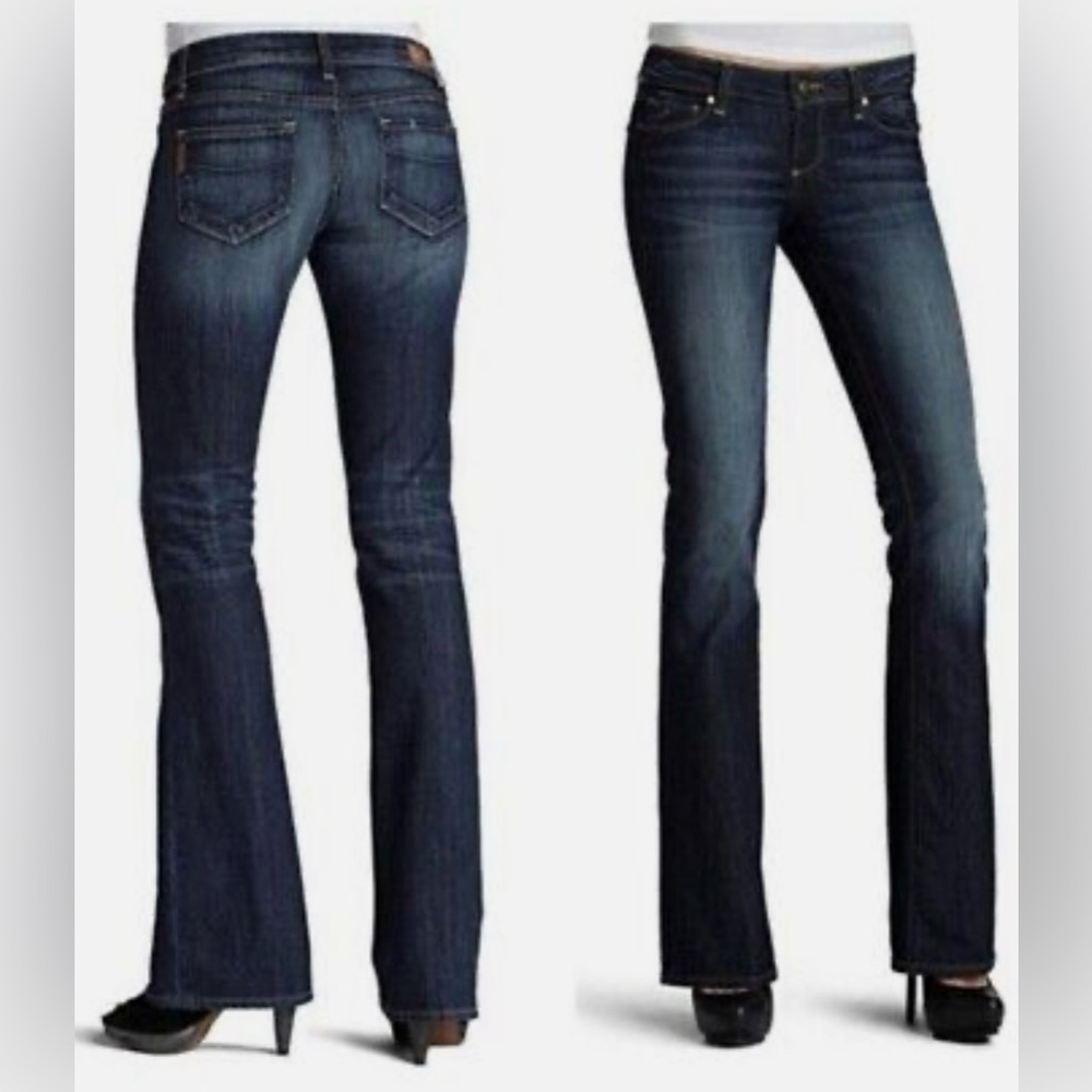 ❤ PAIGE Laurel Canyon Low Rise Bootcut jeans women’s size 30/10